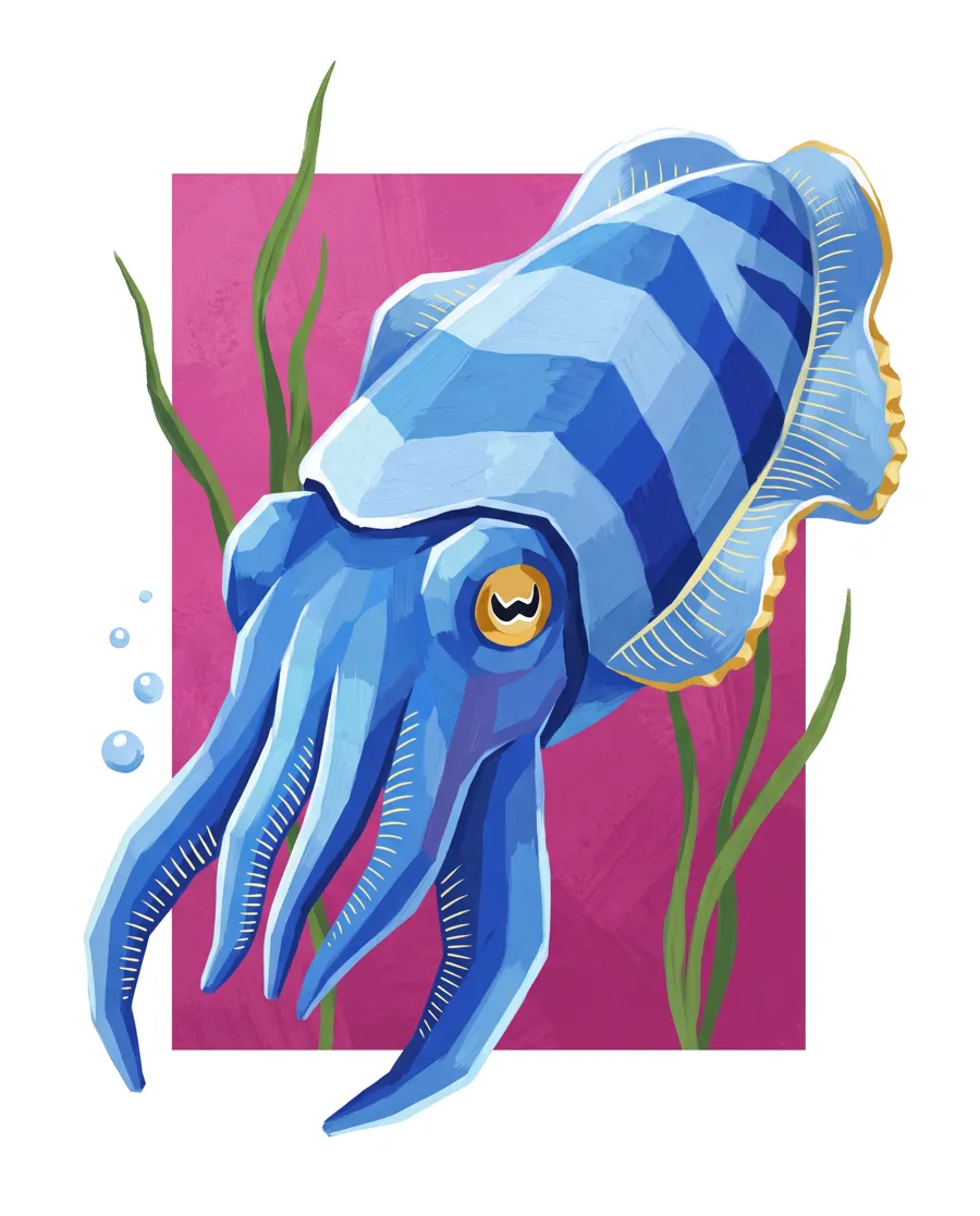 Cuttlefish color reference from Quiet Ocean