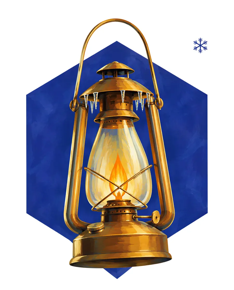 Frosted lantern color reference from Quiet Winter